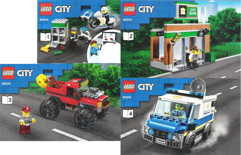 LEGO Police Monster Truck Heist 60245 – Retired & Sealed