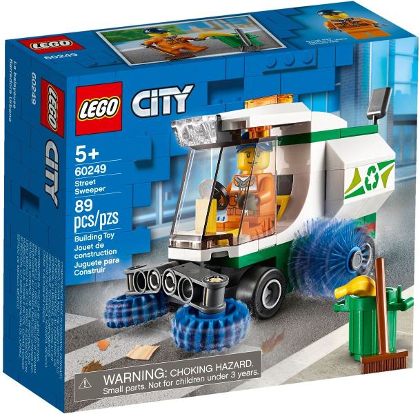 LEGO City Great Vehicles Street Sweeper 60249 – Retired & Sealed
