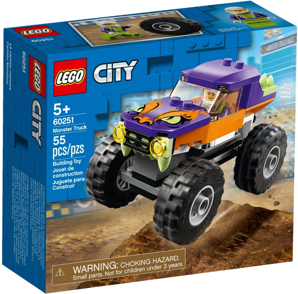 LEGO City Great Vehicles Monster Truck 60251 – Retired & Sealed