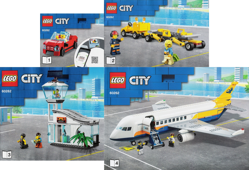 LEGO Passenger Airplane 60262 – Retired & Sealed