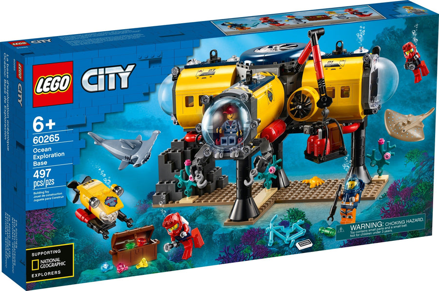 LEGO Ocean Exploration Base 60265 – Retired & Sealed