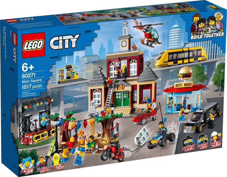 LEGO 60271 Main Square 60271 sealed box front