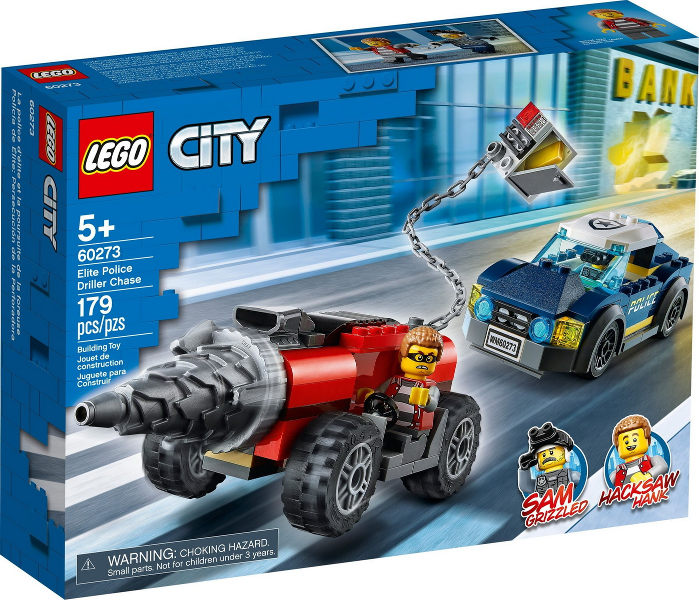LEGO 60273 Elite Police Driller Chase 60273 sealed box front