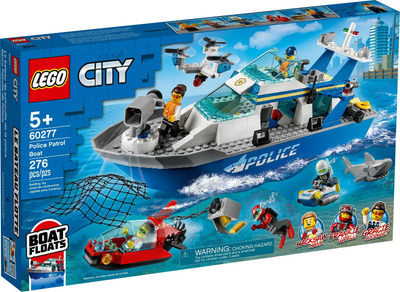 LEGO Police Patrol Boat 60277 – Retired & Sealed
