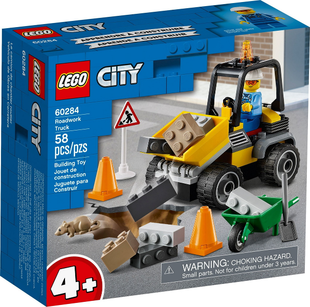 LEGO Roadwork Truck 60284 – Retired & Sealed