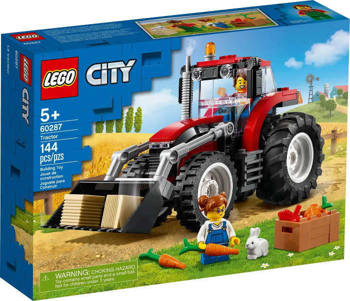 LEGO City Great Vehicles Tractor Toy, Farm Set with 60287 – Retired & Sealed