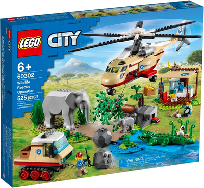 LEGO City Wildlife Rescue Operation 60302 – Retired & Sealed