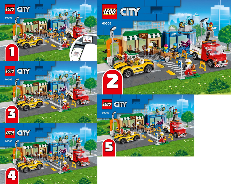 LEGO Shopping Street 60306 – Retired & Sealed