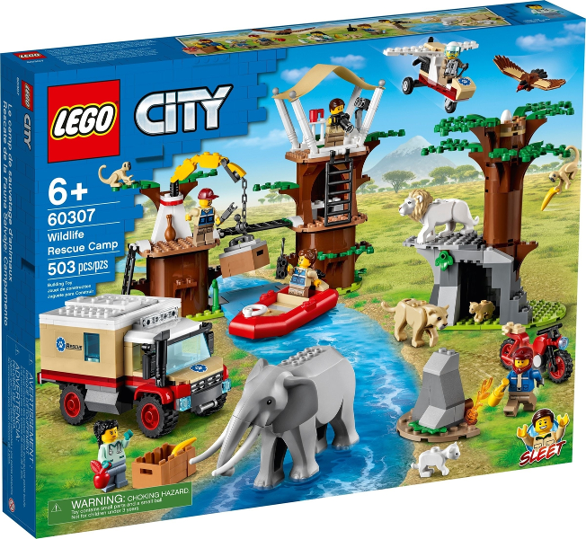 LEGO Wildlife Rescue Camp 60307 – Retired & Sealed