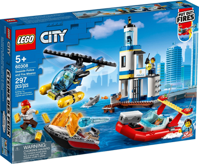 LEGO Seaside Police and Fire Mission 60308 – Retired & Sealed