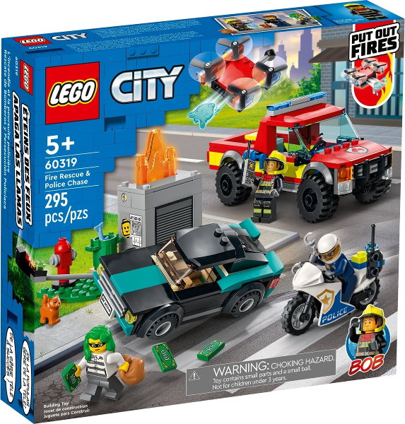 LEGO Fire Rescue & Police Chase 60319 – Retired & Sealed