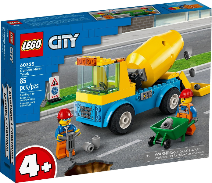 LEGO Cement Mixer Truck 60325 – Retired & Sealed