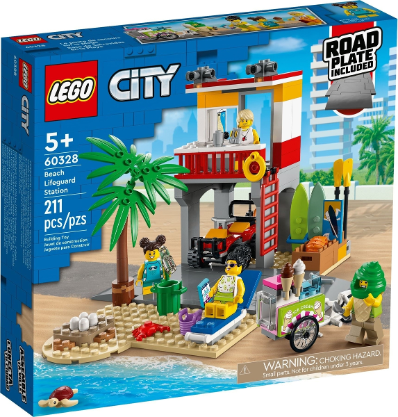 LEGO Beach Lifeguard Station 60328 – Retired & Sealed