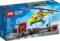 LEGO Rescue Helicopter Transporter 60343 – Retired & Sealed