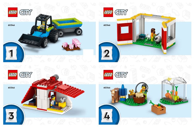 LEGO Barn & Farm Animals 60346 – Retired & Sealed