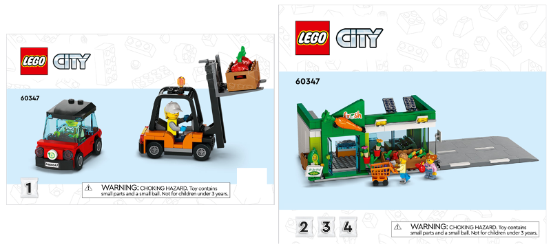 LEGO Grocery Store 60347 – Retired & Sealed