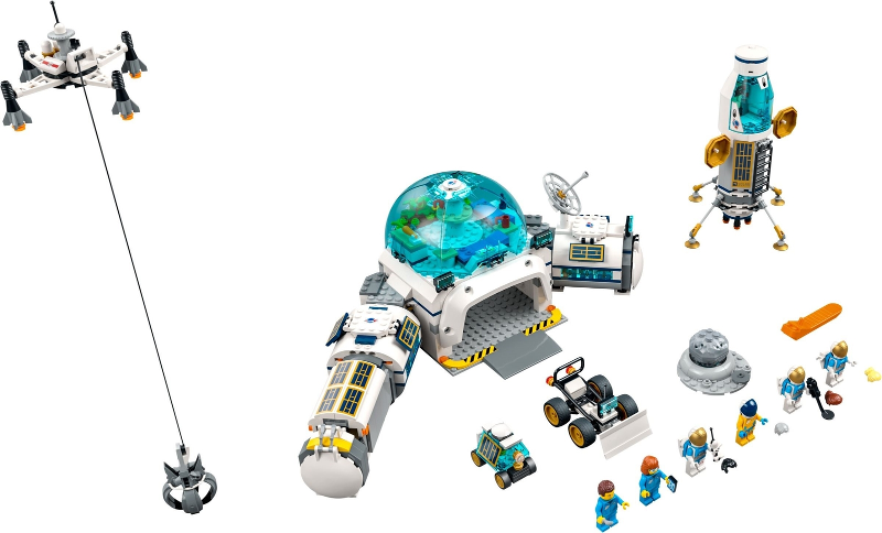 LEGO Lunar Research Base 60350 – Retired & Sealed