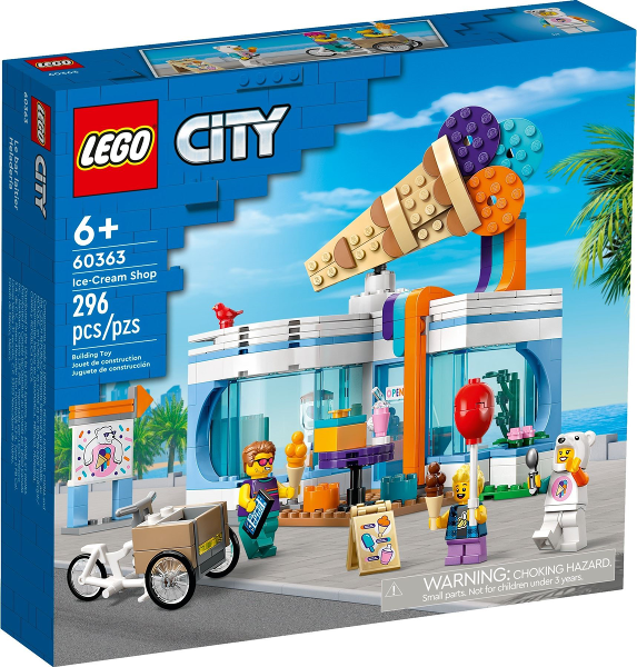 LEGO 60363 Ice Cream Shop 60363 sealed box front