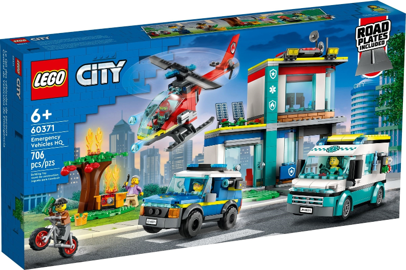 LEGO 60371 Emergency Vehicles HQ 60371 sealed box front
