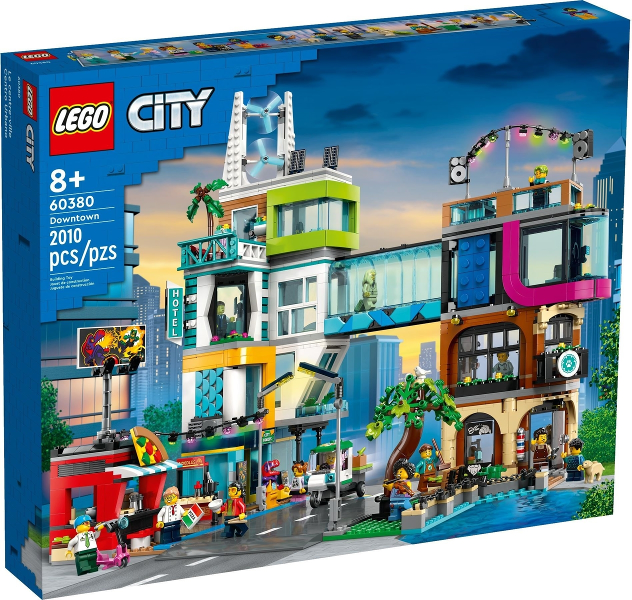 LEGO 60380 Downtown 60380 sealed box front
