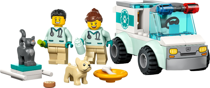 LEGO Vet Van Rescue 60382 – Retired & Sealed