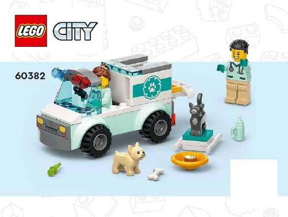 LEGO Vet Van Rescue 60382 – Retired & Sealed