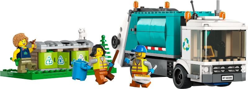 LEGO Recycling Truck 60386 – Retired & Sealed