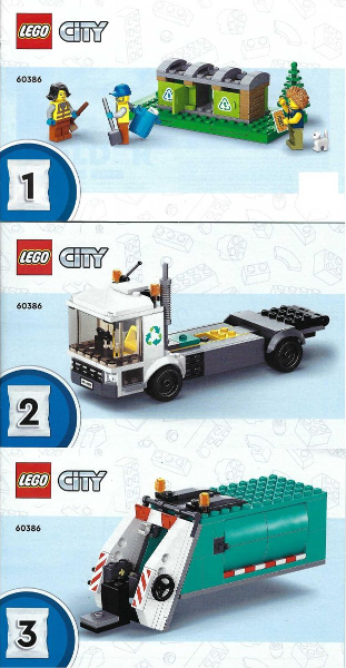 LEGO Recycling Truck 60386 – Retired & Sealed
