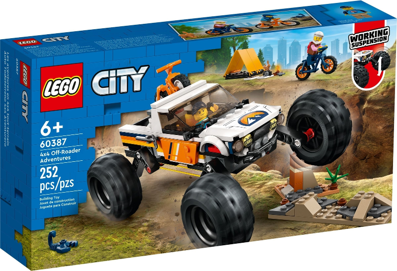 LEGO 4x4 Off-Roader Adventures 60387 – Retired & Sealed