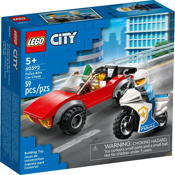 LEGO 60392 Police Bike Car Chase 60392 sealed box front