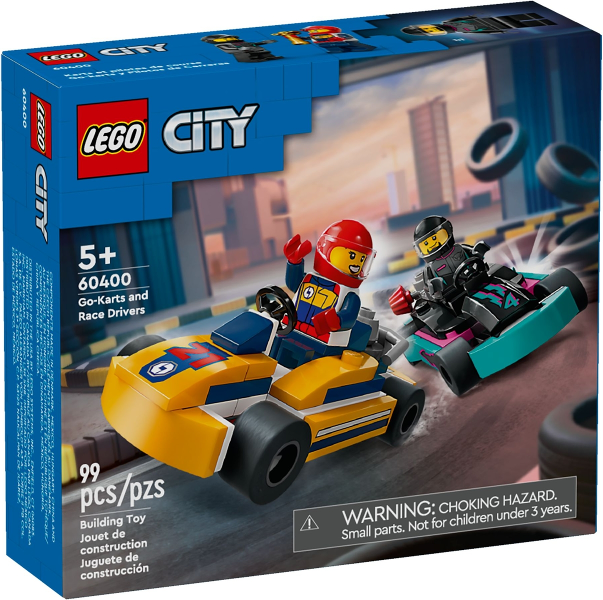 LEGO Go-Karts and Race Drivers 60400 – Sealed UK Stock