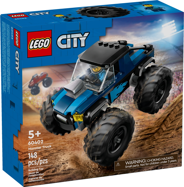 LEGO Blue Monster Truck 60402 – Sealed UK Stock