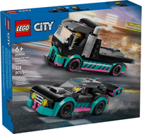 LEGO Race Car and Car Carrier Truck 60406 – Retired & Sealed