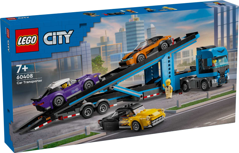 LEGO Car Transporter Truck with Sports Cars 60408 – Sealed UK Stock