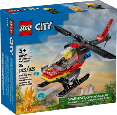 LEGO Fire Rescue Helicopter 60411 – Sealed UK Stock