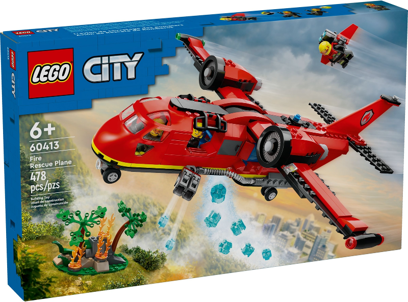 LEGO Fire Rescue Plane 60413 – Sealed UK Stock