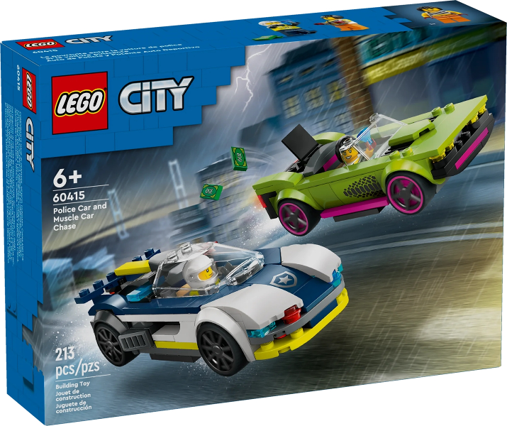 LEGO Police Car and Muscle Car Chase 60415 – Sealed UK Stock