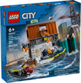 LEGO Police Speedboat and Crooks' Hideout 60417 – Sealed UK Stock