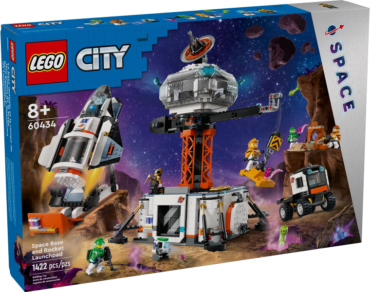 LEGO Space Base and Rocket Launchpad 60434 – Sealed UK Stock