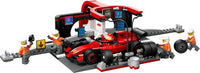 LEGO 60443 F1 Pit Stop & Pit Crew with Ferrari Car 60443 sealed box view 2