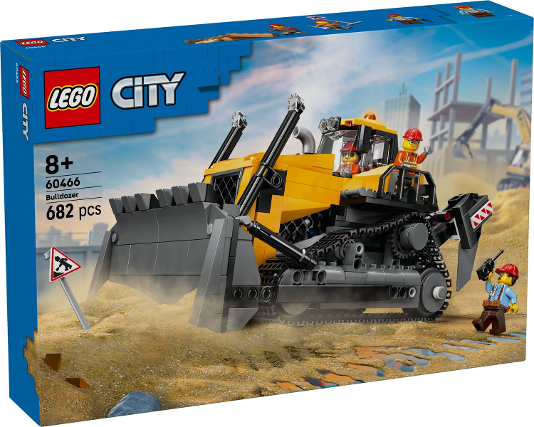 LEGO Yellow Bulldozer 60466 – Sealed UK Stock
