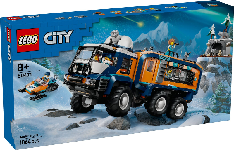 LEGO Arctic Explorer Science Lab Truck 60471 – Sealed UK Stock