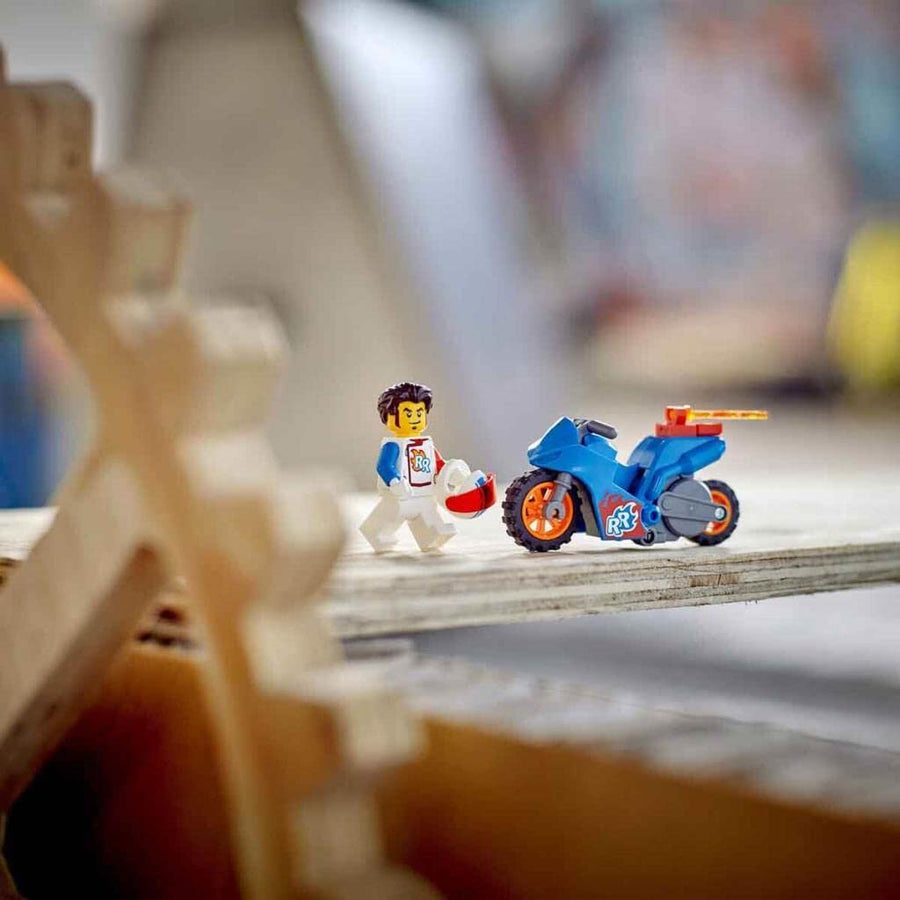 LEGO City Stuntz Rocket Stunt Bike Set With 60298 – Retired & Sealed