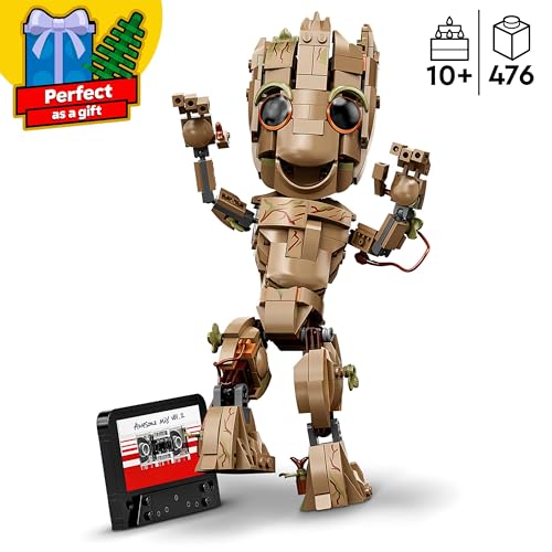 LEGO Marvel I am Groot Buildable Toy, Guardians of the 76217 – Retired & Sealed