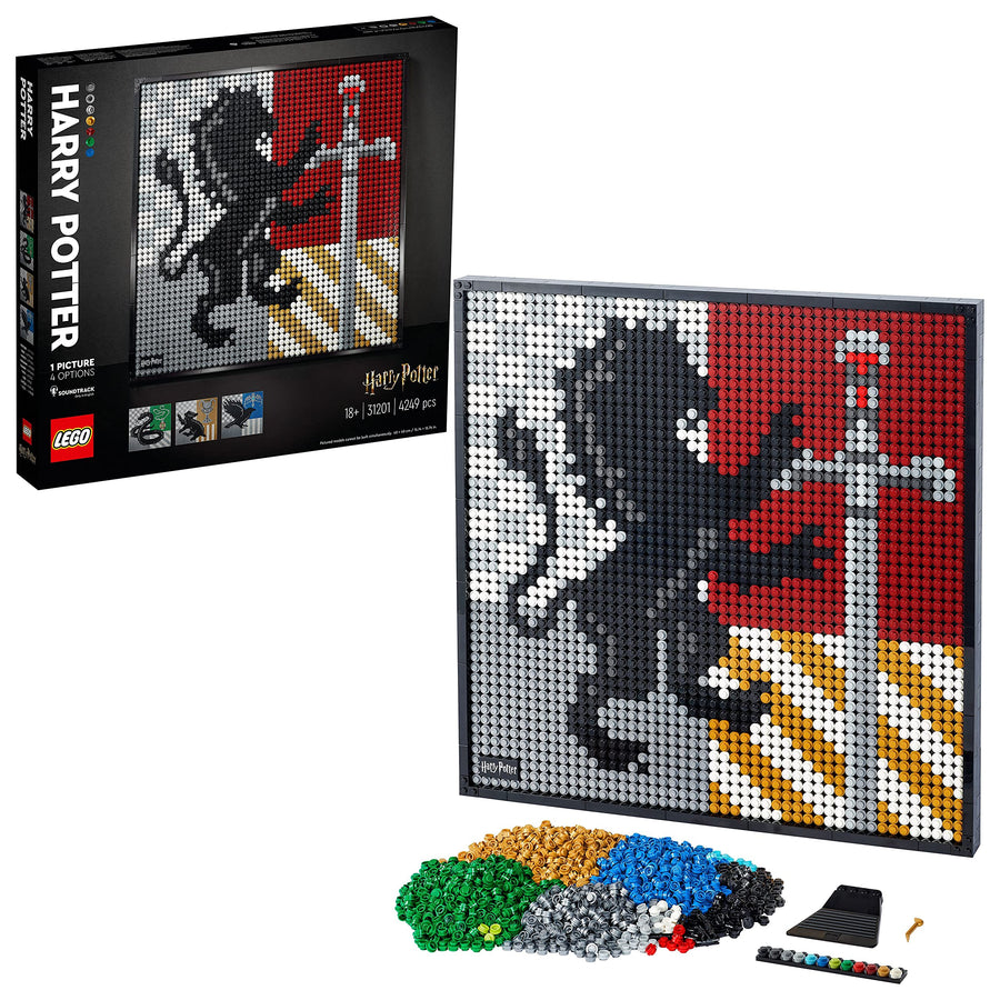 LEGO Harry Potter Hogwarts Crests 31201 – Retired & Sealed