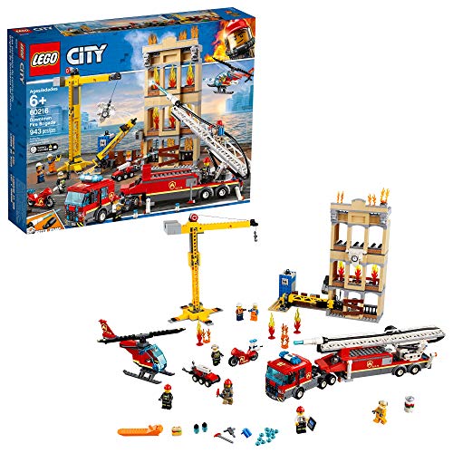 LEGO City Fire Brigade Downtown Fire Brigade light & 60216 – Retired & Sealed