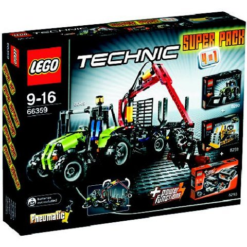LEGO 66359 Technic Super Pack 4 in 1 66359 sealed box front