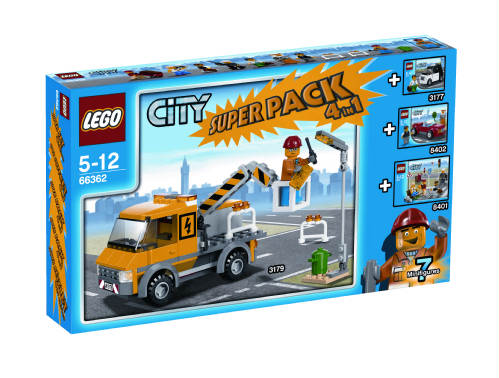 LEGO City Super Pack 4 in 1 66362 – Retired & Sealed
