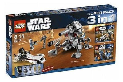 LEGO Star Wars Super Pack 3 in 1 66377 – Retired & Sealed