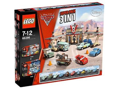 LEGO Cars 2 Super Pack 3 in 1 66386 – Retired & Sealed